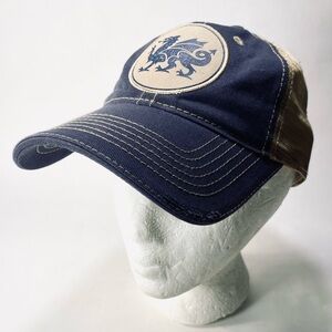 Zac Brown's Southern Ground Dragon Patch Distressed Trucker Style Hat